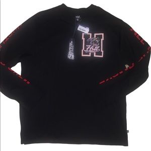 New!!! Hustle Gang Embroidered Long sleeve T shirt
